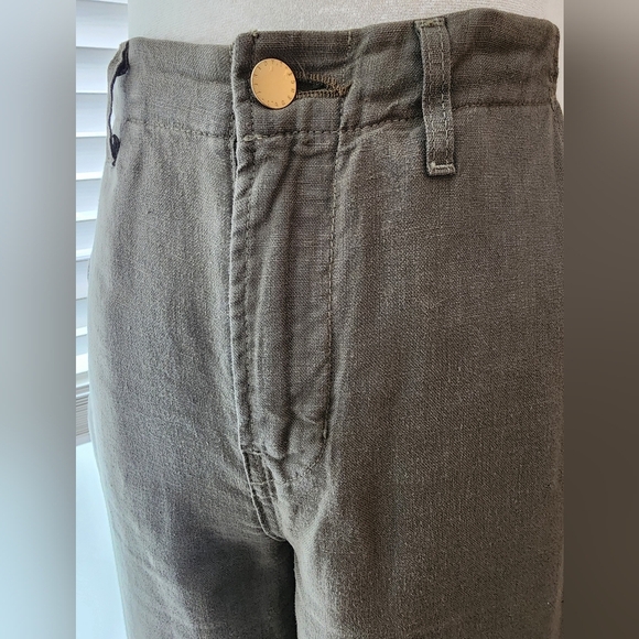 L'Agence Bria High waist wide leg linen pants Sz.26 - Picture 4 of 6